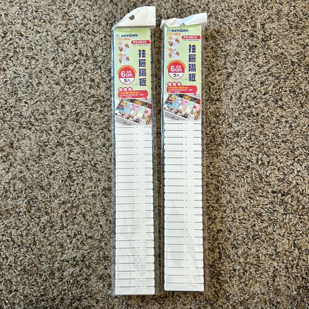 6 cm Plastic Drawer Organizers